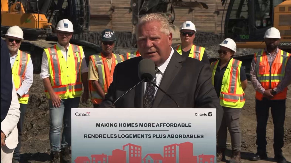 Moments ago: Premier Doug Ford at what appeared to be a press conference, with no press invited: “Thank God we don’t have the media, no questions, no answers. We’re good to go.”