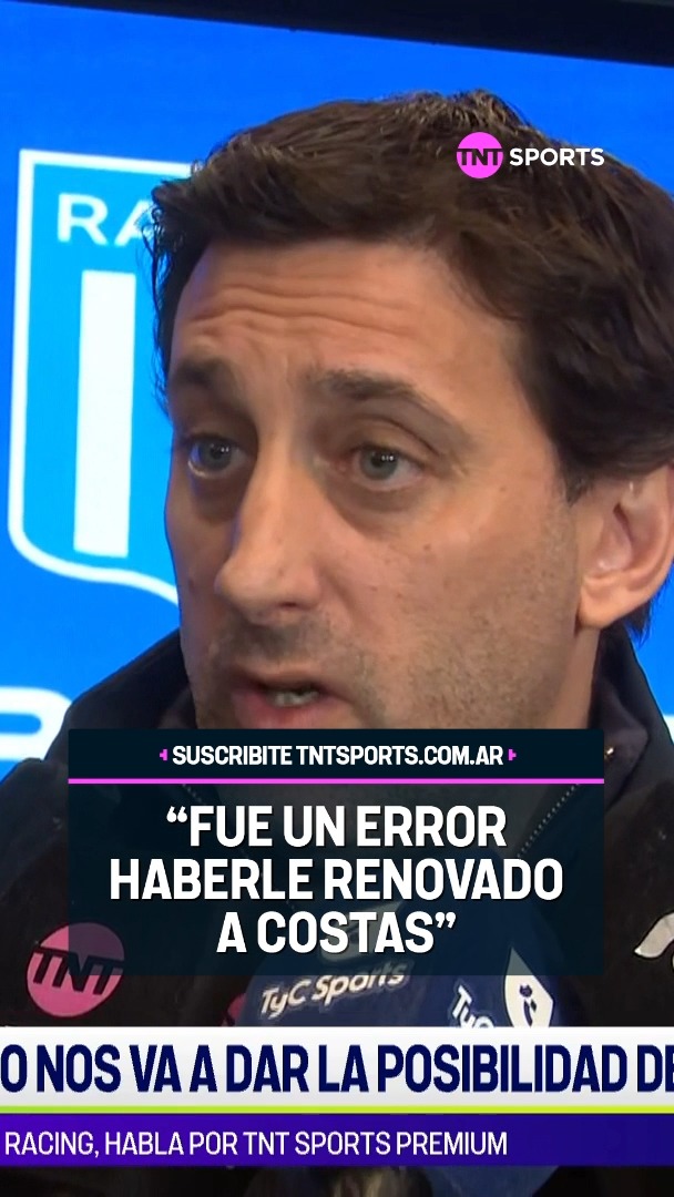 "FUE UN ERROR HABERLE RENOVADO A COSTAS"