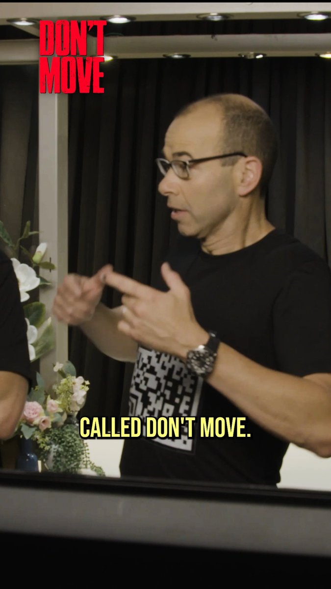 Murr & Q made a horror movie! DON’T MOVE follows a group of campers hunted by a terrifying prehistoric arachnid. Packed with scares and laughs, it's the perfect date-night horror!🕷️ See DON'T MOVE in theaters nationwide Sep. 11th weekend. Get tickets at