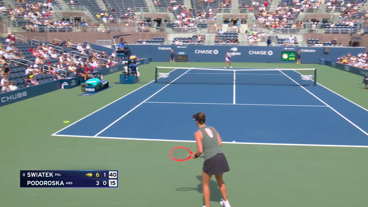Sublime tennis from Iga 😍