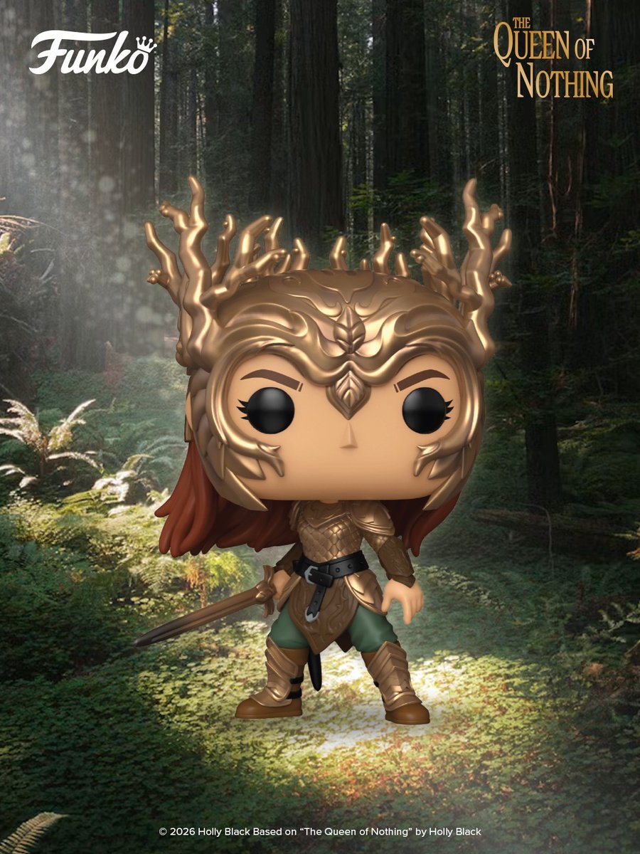 I trust her with my life… and with the Court of Elfhame 👑 Bring home POP! Jude Duarte from The Queen of Nothing to complete your The Folk of the Air collection!