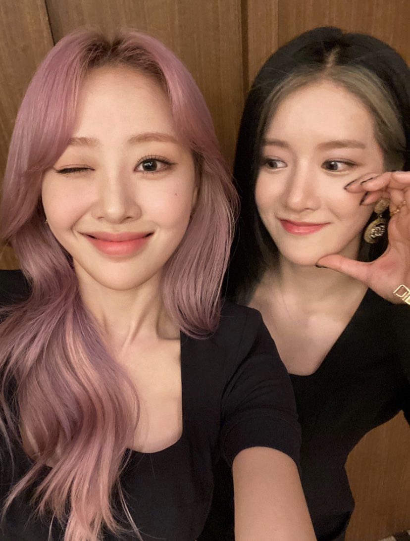 the baddest bitches stan wjsn AND loona 💋