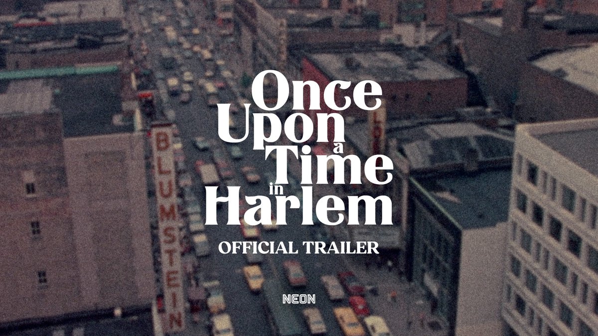 The official trailer for William Greaves’ ‘ONCE UPON A TIME IN HARLEM’ has been released. In theaters on October 16.