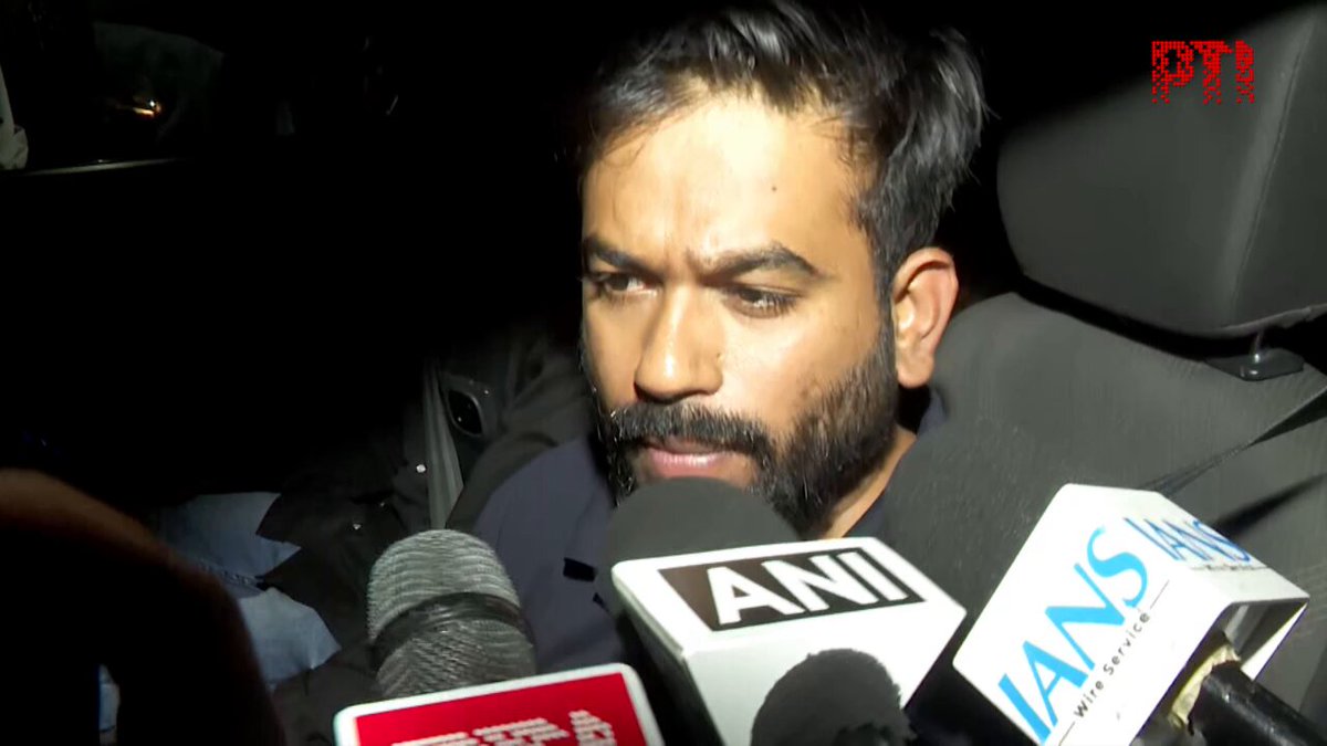 Abhijeet Dipke: "...The tribal students have been sitting on hunger strike for the past 12 days, yet the government has not provided them any help or taken any action on the demands they have raised. I have come here to support these students."