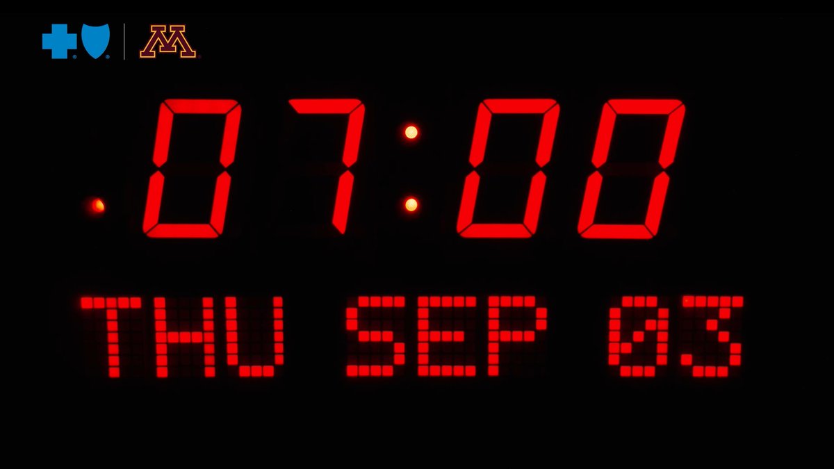 Is it 7 PM yet⁉️ #RTB #SkiUMah #Gophers Presented by Blue Cross of MN