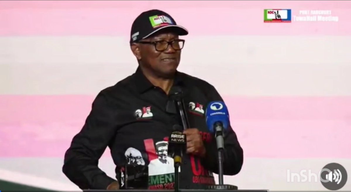 “Every Nigerian deserves to know the background of their leaders. I’m challenging any Nigerian, both at home and abroad, or anyone around the world, if you have anything against me, say it out now. When I took somebody to court, I only did that because he said he had something he would say against me that the whole world would be shocked.” — NDC presidential candidate, Mr Peter Obi