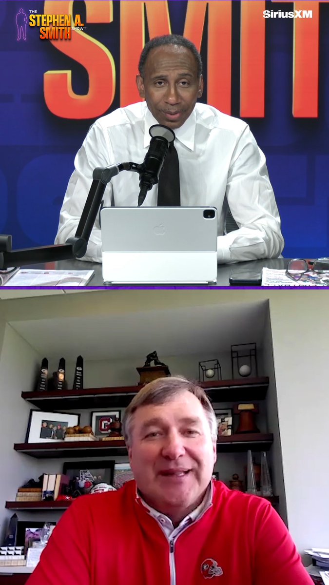 @georgiafootball Head Football Coach Kirby Smart stands firm in his belief that SEC football is the BEST conference! Let's talk about it...drop your thoughts in the comments and listen to the full interview on @siriusxm x @maddogradio today! #CollegeFootball #SEC #Big10