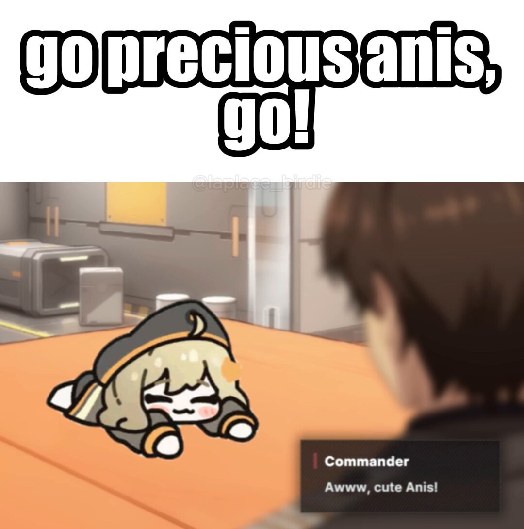 awww, anis is too precious.