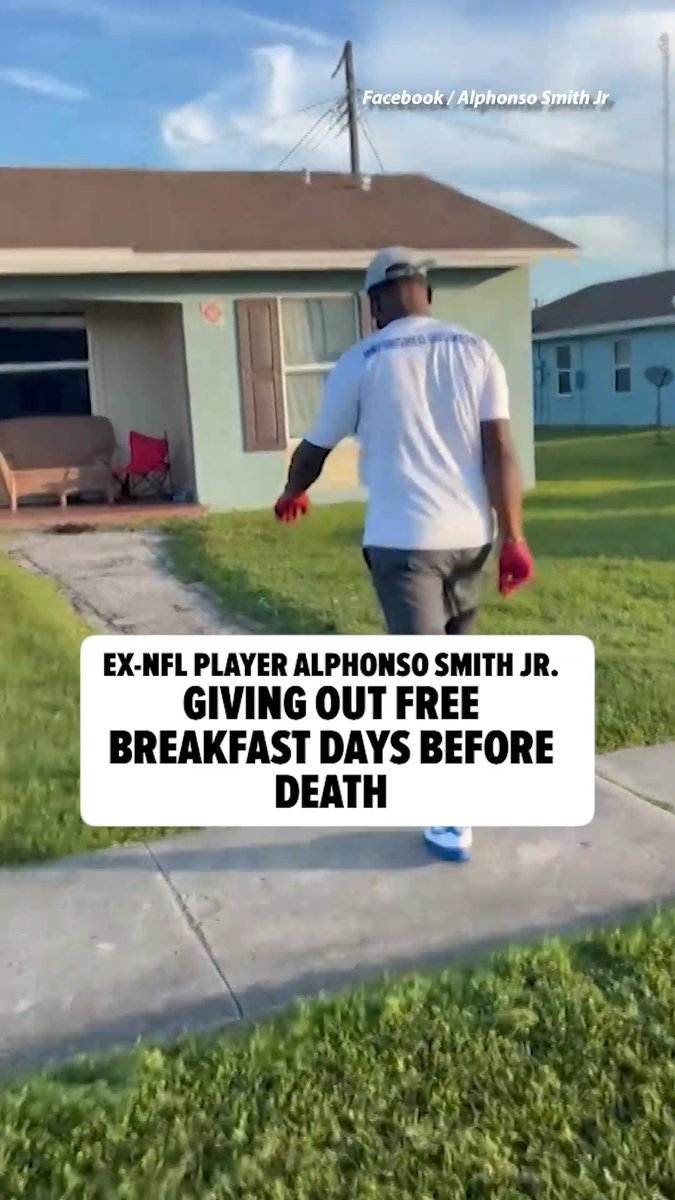Alphonso Smith Jr. seen in good spirits days before death. 🎥: Facebook / Alphonso Smith Jr