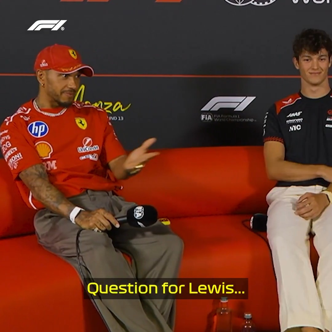 Question for Ollie or Pierre… anyone?! 🎙️😄 #F1 #ItalianGP