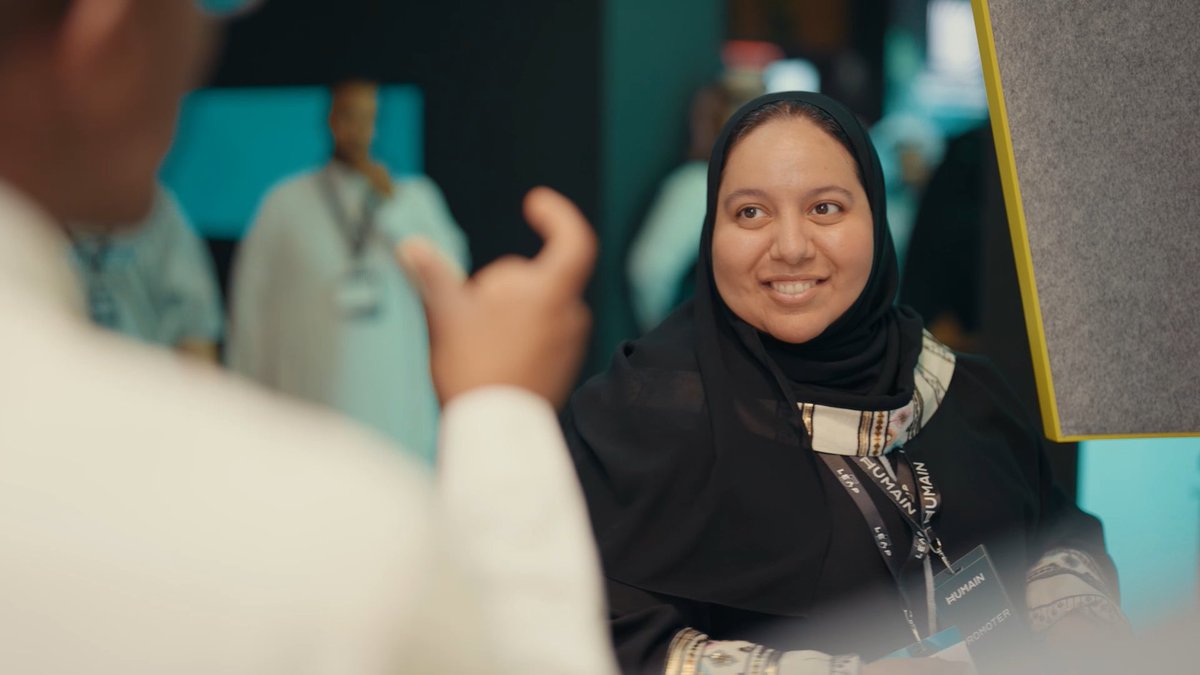 HUMAIN Voice is built for how Arabic speakers actually communicate, across dialects, natural code-switching and everyday conversations. Bringing speech-to-text, text-to-speech and agentic voice interaction into one technology family, it enables more natural voice experiences for enterprises, developers and everyday users. Read more: #HUMAIN #LEAP26 #TheEndOfLimits