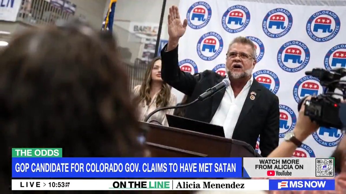 Host: Republican nominee for governor of Colorado, Victor Marx, claimed that he met Satan during an encounter in a Texas prison with a potentially possessed teenage inmate.