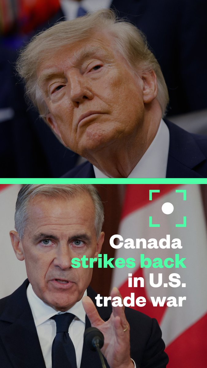 🇨🇦 Canada announced retaliatory tariffs of up to 50% on about 700 American products Tuesday, set to take effect September 8, following the collapse of trade talks and new U.S. tariffs. The measures, covering roughly $20 billion in annual U.S. imports to match the value of Canadian exports hit by American tariffs, include a doubling of tariffs on U.S. steel and aluminum to 50%, and levies on appliances like dishwashers and stoves. Canada also announced it would maintain its 25% tariffs on American-made cars. Mélanie Joly, Canada’s industry minister, said that some of the items on the tariff list were chosen to target states that voted for Trump. Drop Site's Julian Andreone asked representatives on the Hill what they make of this trade war.