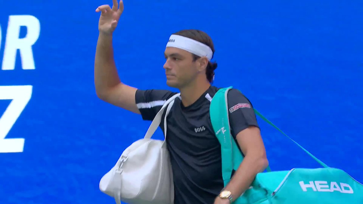 Taylor Fritz is up next on Ashe! The No.2 American takes on Mattia Bellucci.