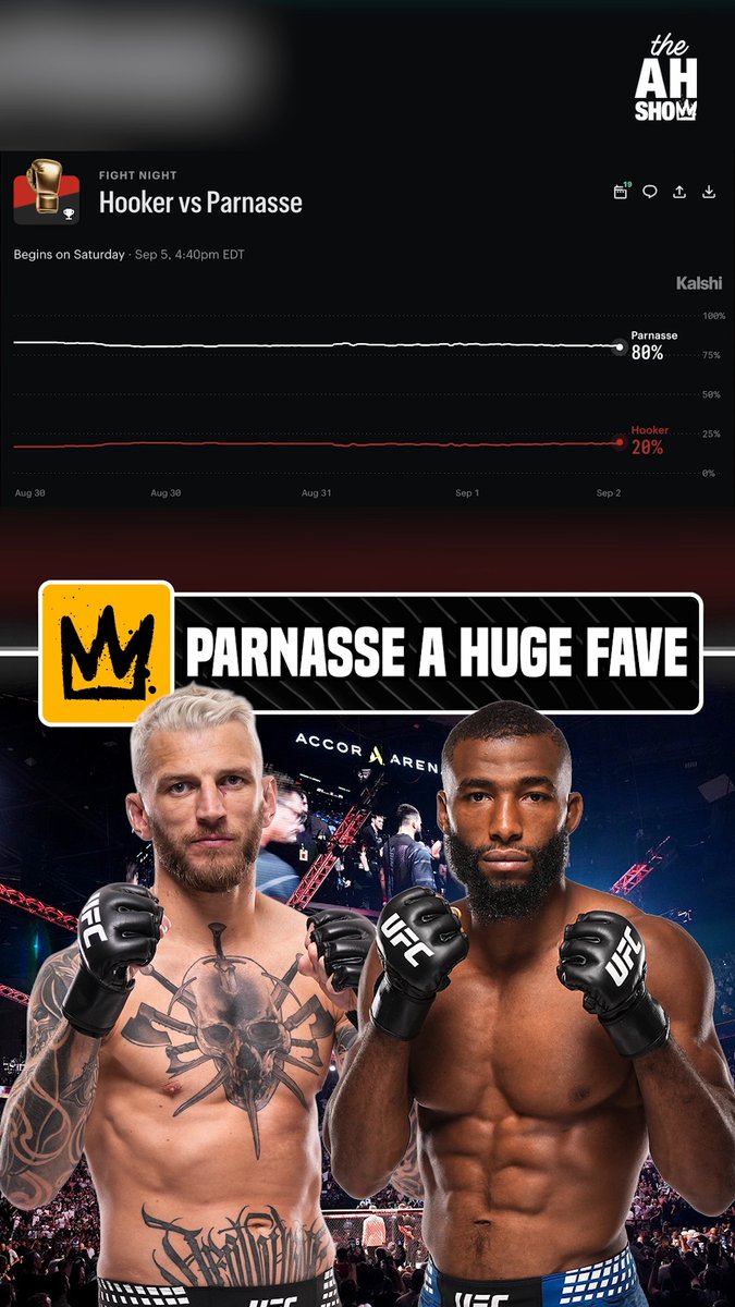 Salahdine Parnasse is entering his #UFCParis debut with a lot of pressure 🇫🇷