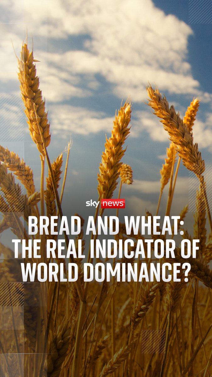 Does a country’s ability to produce bread and wheat determine its success on the global stage? Sky’s Ed Conway explores how the humble loaf of bread could have helped America win the Cold War, and why wheat production is so important today. 🔗 Watch Ed's full report on Sky News' YouTube channel: