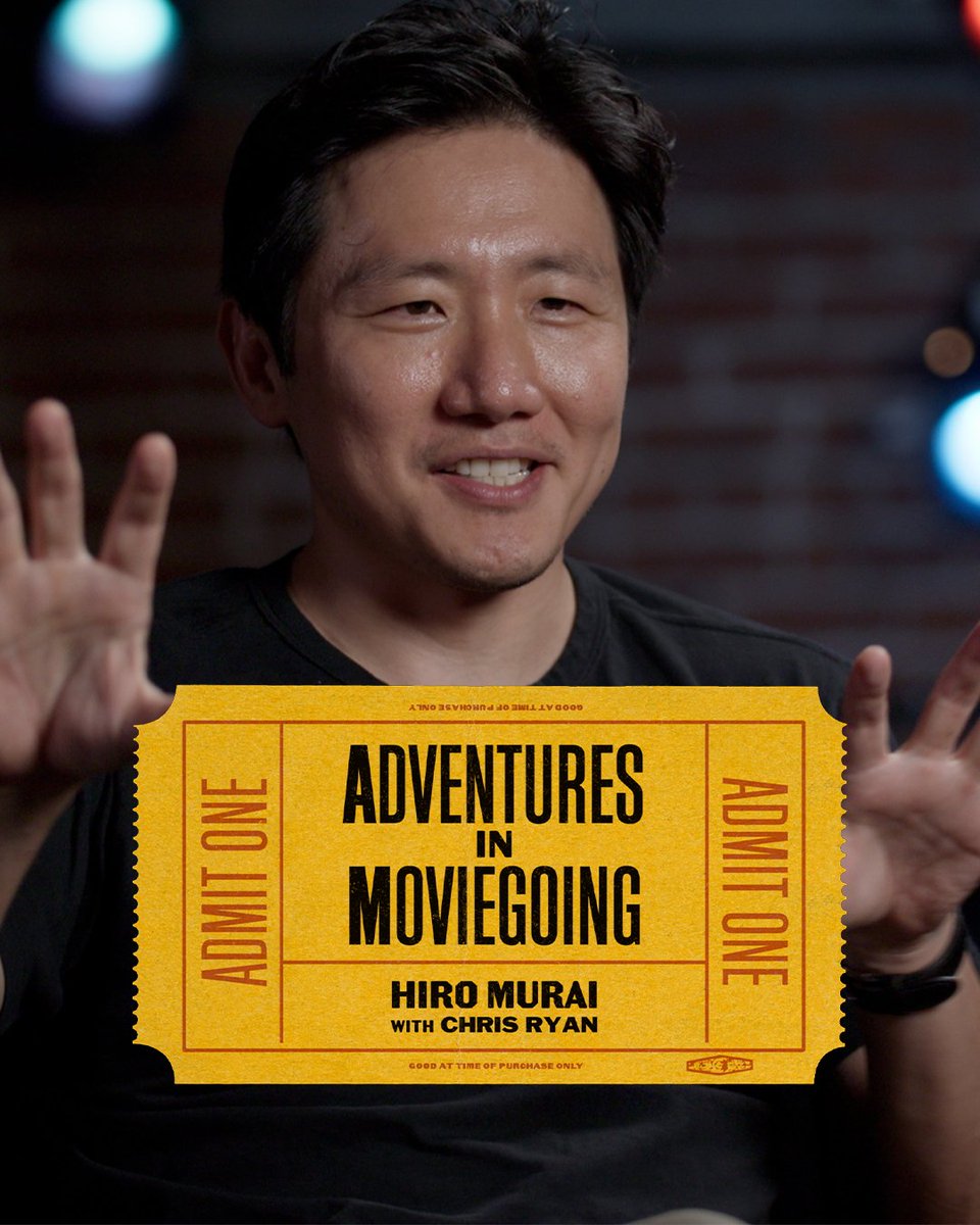 Hiro Murai's Adventures in Moviegoing (ft. Chris Ryan) 🎟️ Watch the full episode now on Criterion's YouTube! Celebrated for directing some of the most iconic and influential works of recent years (including WIDOW'S BAY, which is currently nominated for multiple Emmys), Murai sits down with Chris Ryan (editorial director of THE RINGER and co-host of THE WATCH podcast) to discuss his lifelong love affair with movies in the latest, YouTube-exclusive episode of the Criterion original series Adventures in Moviegoing.