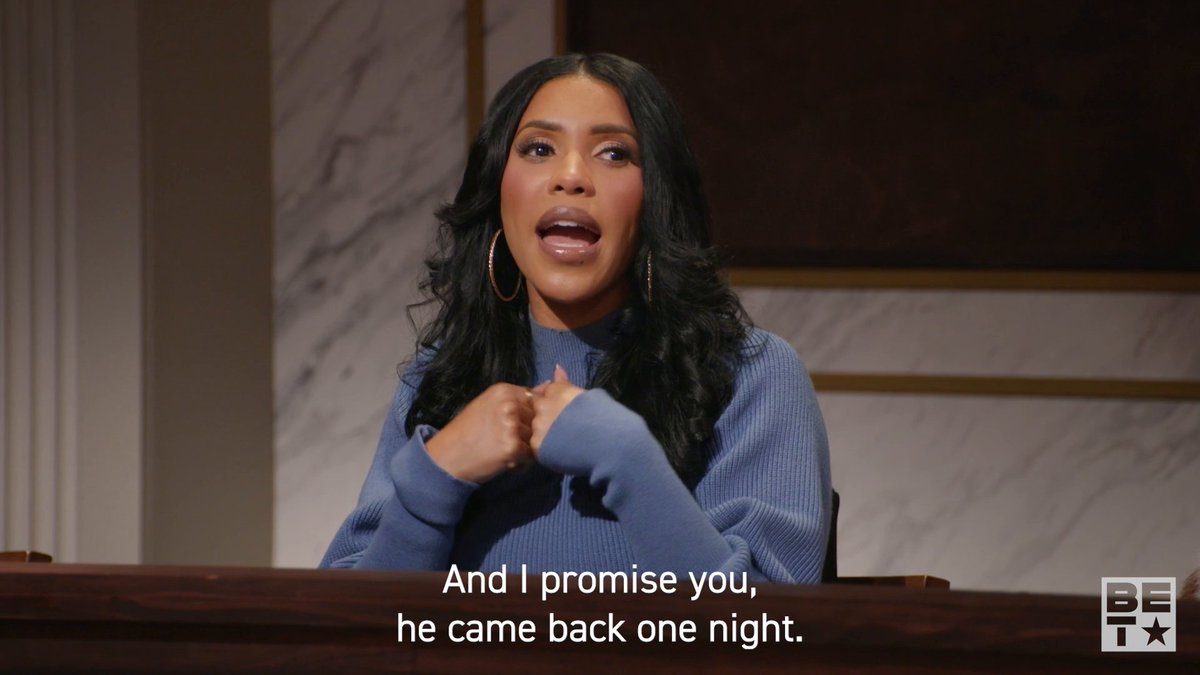 PSA: This is not your average ghost story. “He took your virginity, then he ghosted you.” Literally. 👻 Things got real paranormal as Jasmin recalls one spooky sex encounter. A "boo" tale if you will. #MsPatSettlesIt