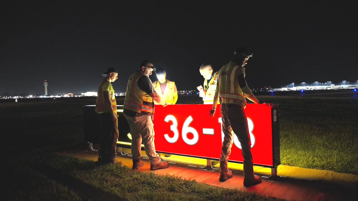 Last night, CLT completed its final runway redesignation returning our oldest and original runway to a familiar designation: Runway 18-36. When the runway opened in 1936, it was designated 18-36. In 1980 as CLT’s airfield grew, the runway became 18L-36R, a designation it carried for the next 46 years. Now, as we prepare for the opening of our Fourth Parallel Runway, it seems fitting that the runway where it all started has returned to where it started: 18-36.
