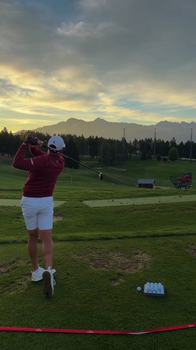 Twenty years of memories in these mountains. 🏔️ Crans-Montana has been more than a stop on the schedule for me — it’s been a home. The air, the views, the people…. Coming back never gets old. Time to go to work at the Omega European Masters. ¡Vamos! #SergioGarcia #OmegaEuropeanMasters #CransMontana #Switzerland #views
