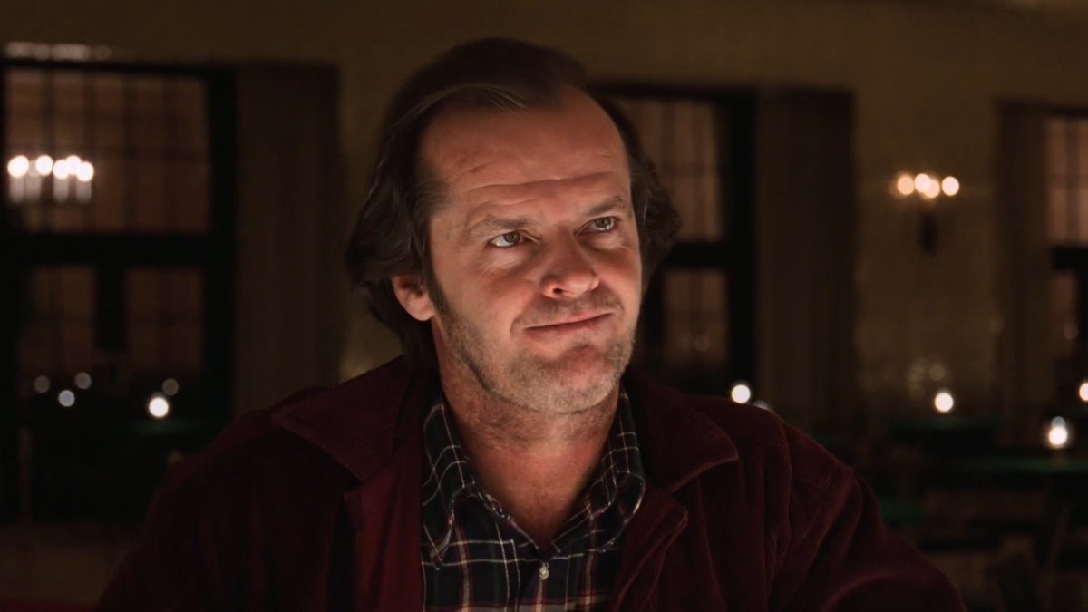 This is THE key moment of the film. The moment Jack drinks the whiskey, the hotel owns him and controls him. Jack is tempted by the Devil (Lloyd the bartender), and takes his offer. Afterall just before this Jack says "I'd sell my goddamn soul for just a glass of beer." This scene and the bathroom scene with Grady are central to that.