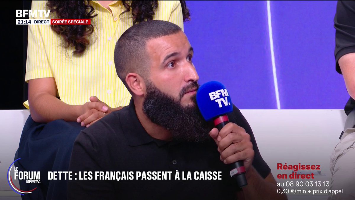 Dette: "Il faut geler une partie de la dette", propose Kévin, concierge #ForumBFMTV