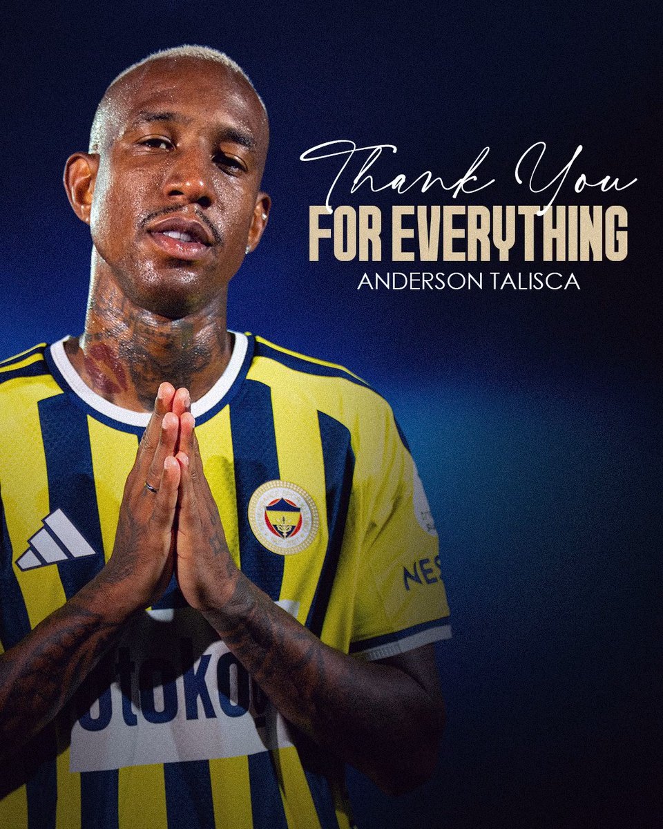 Wishing you all the best for what’s ahead, Talisca! 🙏