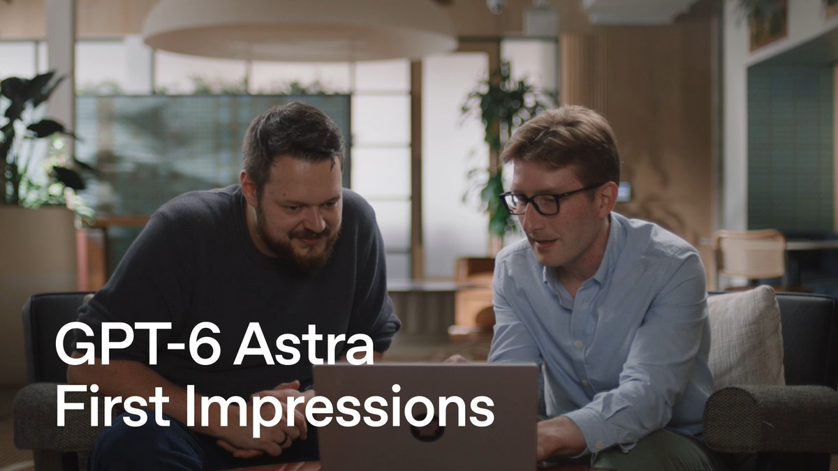 GPT-6 Astra is our best model yet for computer use, software engineering, and visual understanding to date. Hear from the builders putting it to work:
