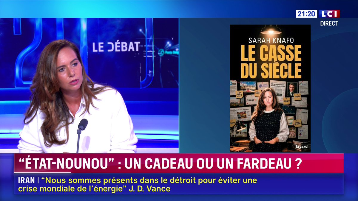 ▶️ Interdiction du voile dans l’espace public 🗣️ "C'est une bonne proposition", réagit Sarah Knafo 📺 Darius Rochebin
