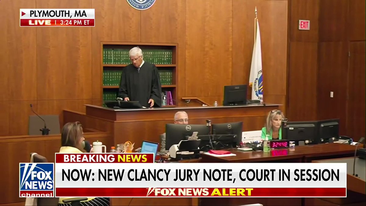 NEW: Judge William Sullivan tells jurors to return to deliberations in the Lindsay Clancy case after being informed that one juror "refuses to listen to the law" on reasonable doubt.