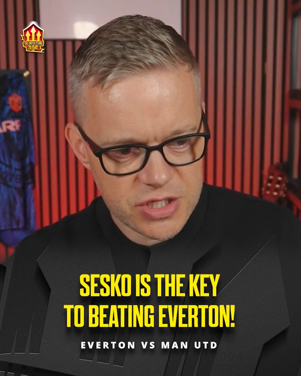 "I don't think Michael Carrick sees Sesko as a STARTER!" 👀 Should Sesko start against Everton? 🤔 #mufc