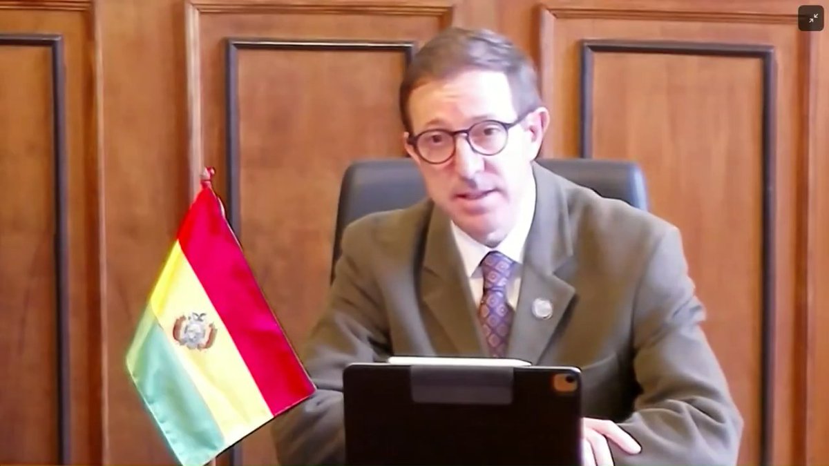Intervención del Viceministro de Relaciones Exteriores de Bolivia, Carlos Paz Ide, durante el dialogo en el Consejo Permanente de la OEA sobre el Informe de la Misión de Alto Nivel de los Estados Miembros de la OEA a Bolivia.