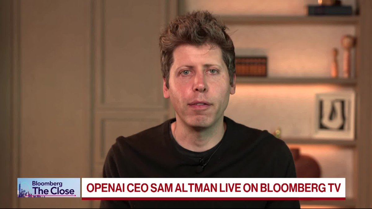 OpenAI CEO and co-founder Sam Altman discusses the rollout GPT-6 Astra, the company's latest AI model. He speaks with @edludlow