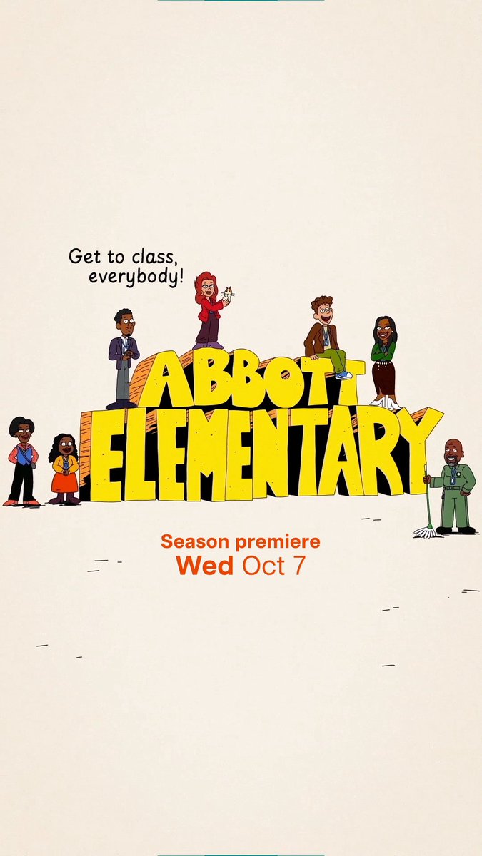 No such thing as too cool for school(house). 📚🎶 #AbbottElementary returns Wednesday October 7 on ABC, and stream on Hulu.