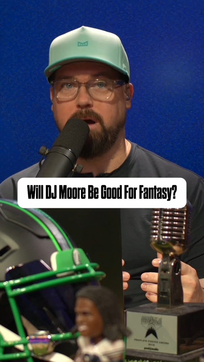 DJ Moore has to be one of the toughest players to project in fantasy this year