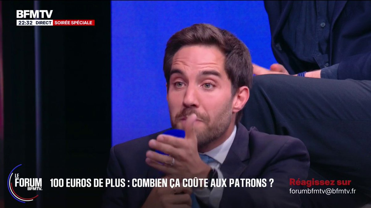 Travail: Thomas Ménagé, député du Loiret et porte-parole du RN, propose de "baisser la TVA de 20 à 5,5%" #ForumBFMTV