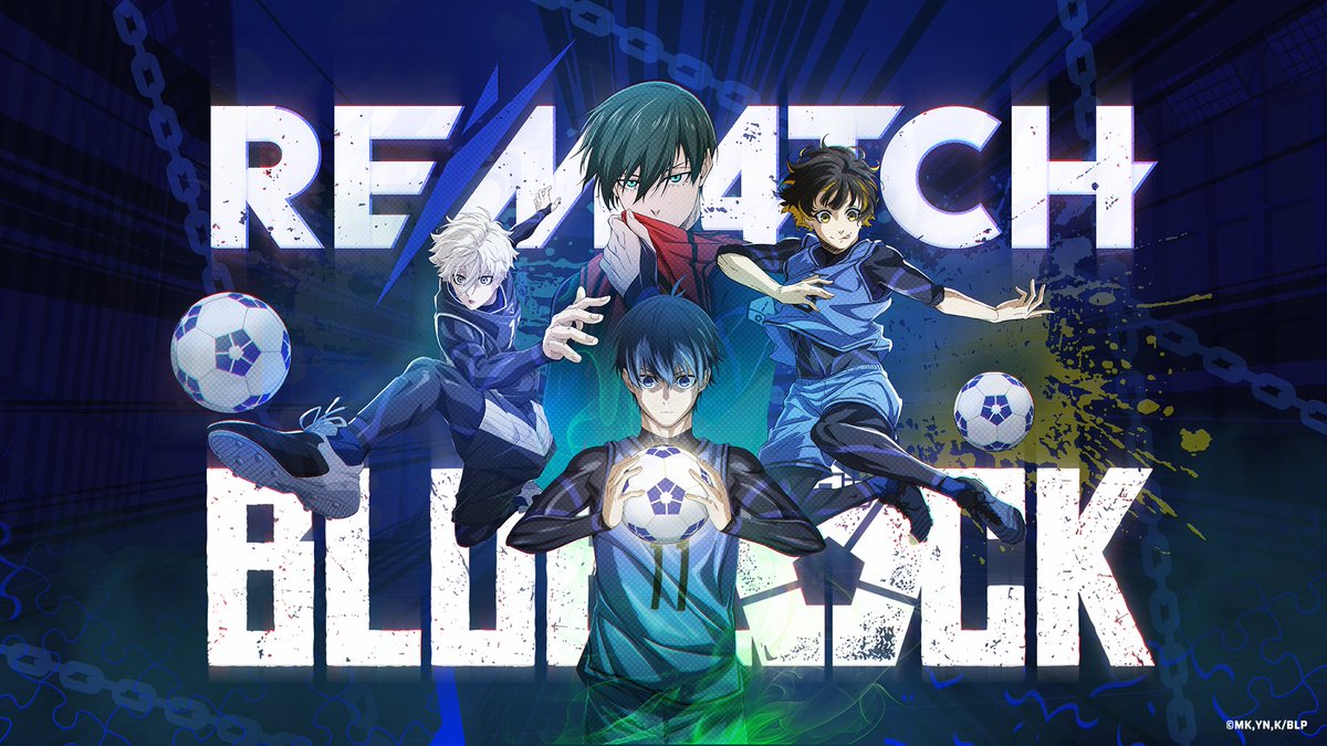 Rematch welcomes players from anime series Blue Lock to the pitch on September 24.