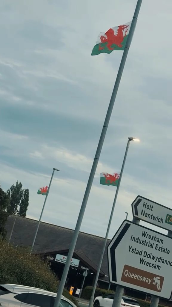 🏴 THEY TOOK THEM DOWN WE PUT THEM BACK UP 🏴 Not long after we replaced the flags with brand new ones, they were ripped down. So we’ve been back out and replaced them even higher. That’s how this works. They can cut them down, throw them in the gutter, and pretend our flag is something to be ashamed of. We will keep putting them back where they belong. The Welsh flag is not hate. It is not “far right.” It is our national flag. Every time they tear one down, it just proves how much they hate seeing ordinary people proud of who they are and where they come from. We will never stop. The dragons stay. 🏴❤️🏴