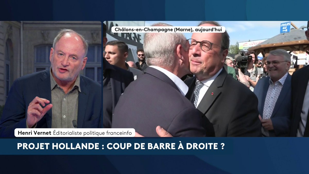 🔴 🗣️ Hausse de la TVA, immigration... François Hollande veut-il séduire la droite ? "L'ironie c'est qu'il est à deux doigts de réinventer le macronisme finalement", note notre éditorialiste politique Henri VERNET. julien benedetto #Le23hInfo #canal16