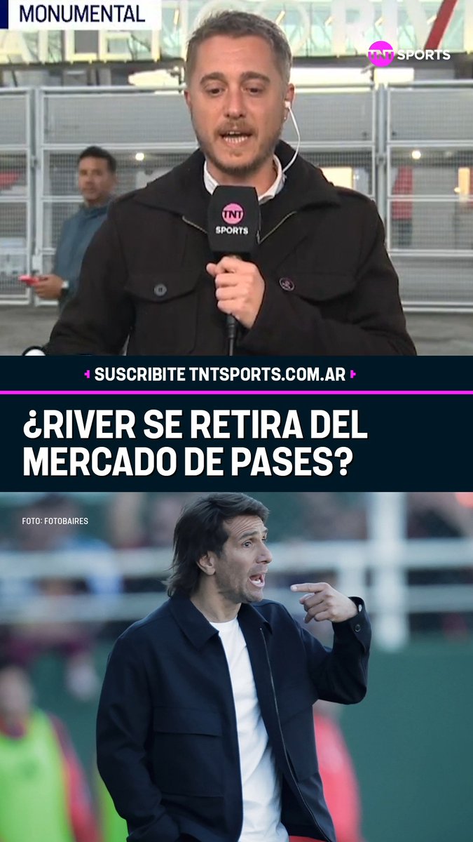 ¿MERCADO CERRADO EN RIVER? ⚪🔴 Informa Maximiliano Grillo 💚💜 que desde la dirigencia Millonaria DESCARTAN la posibilidad de incorporar un marcador central, a menos que Lucas Martínez Quarta o Lautaro Rivero se vayan. 👉🏻 Francisco Álvarez, Willer Ditta y Juan Giménez aparecen en el radar.