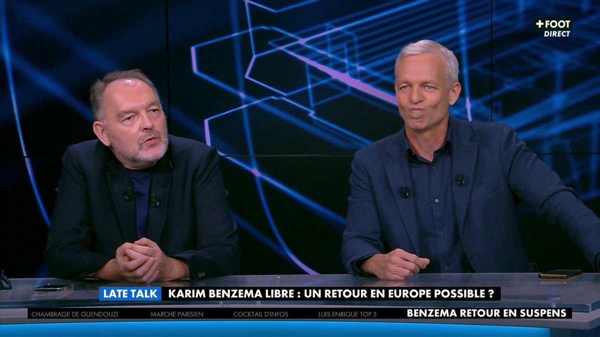 🚨 Selon Bertrand Latour, nous connaîtrons d’ici "très peu de temps" le futur de Karim Benzema 🇫🇷 Pour rappel, à 38 ans, le Français est libre de s’engager où il souhaite 👀