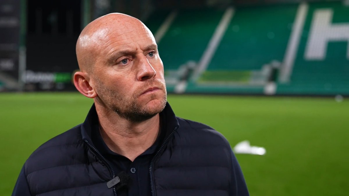 Hibs Head Coach David Gray reflects on tonight's defeat at Easter Road.