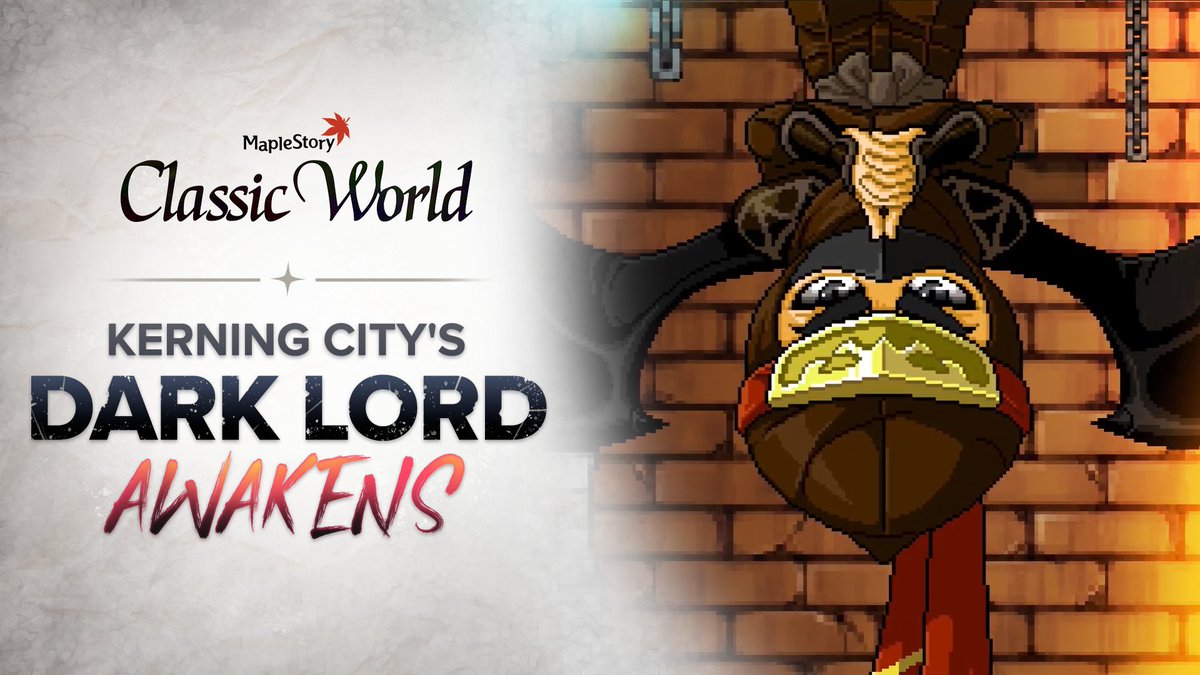 The Classic World story continues… Kerning City is gripped by fear as disappearances spread throughout the city. Who’s behind the kidnappings, and what do they want? Only the Dark Lord can uncover the truth. Watch "Kerning City's Dark Lord Awakens" now! Founder’s Package Sale Available Now: