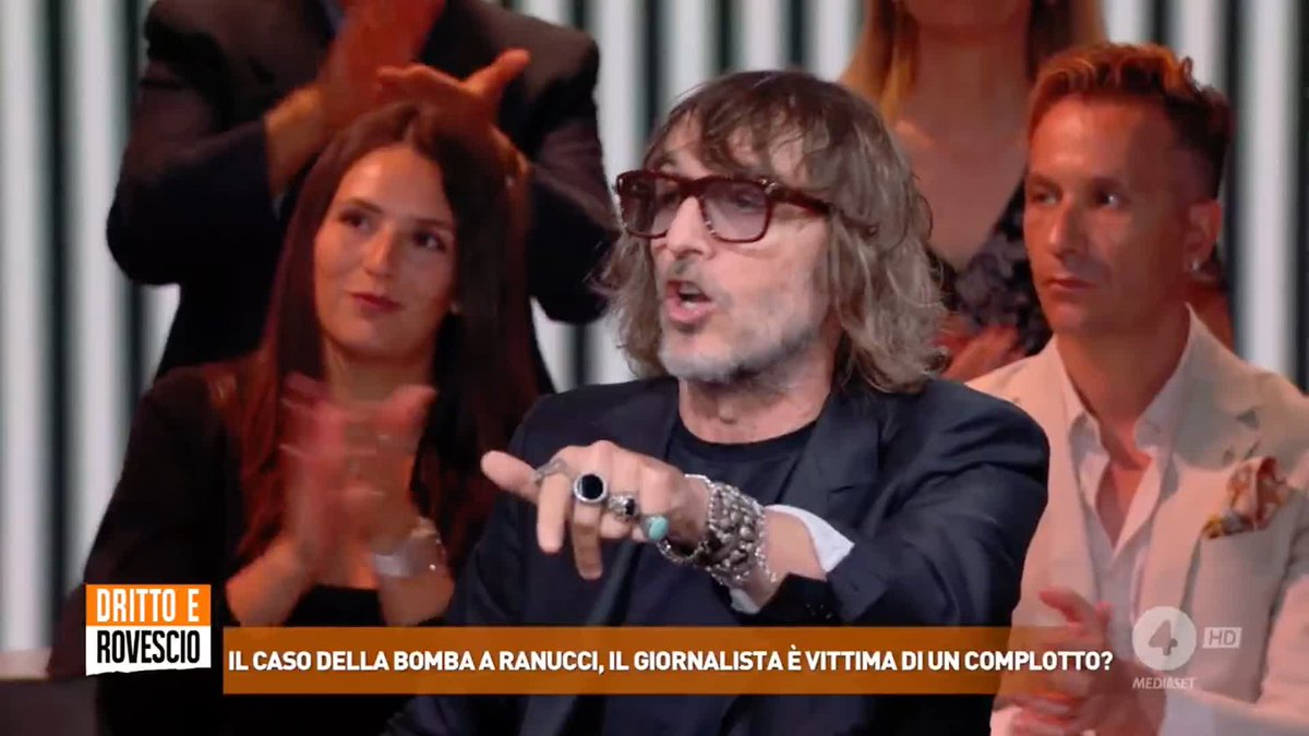 "A me di chi conduce Report non interessa nulla e non interessa nulla a nessun italiano" Giuseppe Cruciani a #drittoerovescio