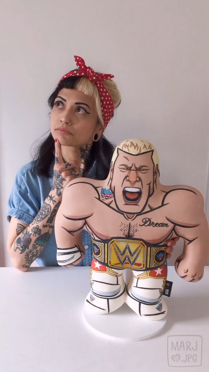 The secret ingredient? Adrenaline. Thanks to Big Shots and Nolanium for trusting me to recreate their Cody Rhodes plush in cake form! #IsItCake #EverythingIsCake