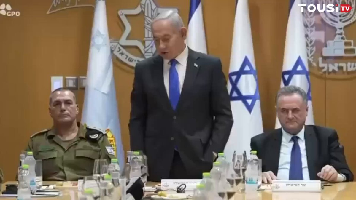 NETANYAHU: “I am convinced of our ability to remove this threat once and for all, which is to say, to topple this regime. This is the central mission that still lies before us, but it is close. It is not impossible; it is within reach. They do not avoid attacking us for no reason. They attack everyone, just not us. They know our strength, the might of our arm, and our determination. I say to our enemies in general: do not mess with us. If you have learned anything, do not mess with us.”
