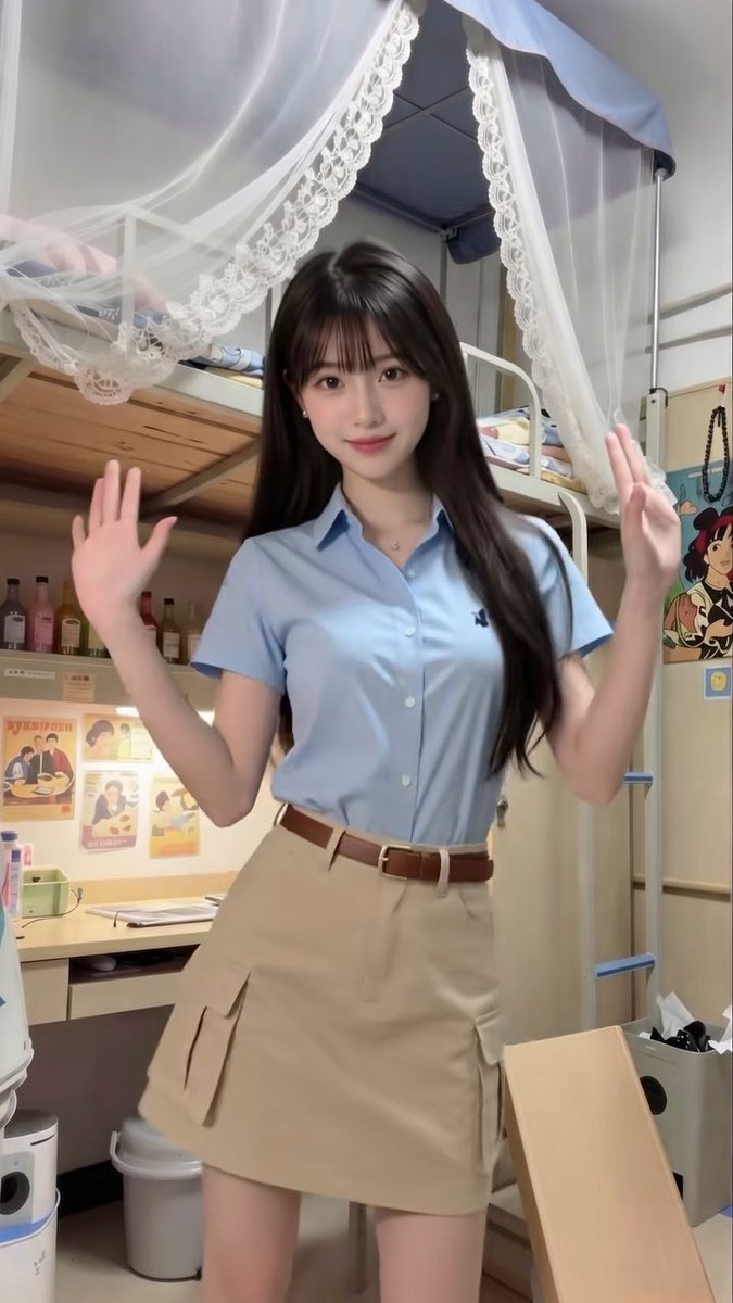 大学生上早课啦,精神饱满的一天