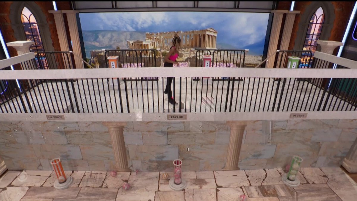 DEVENS wins the block buster &amp; is off the block #BB28 Lala &amp; Taylor will now face eviction!