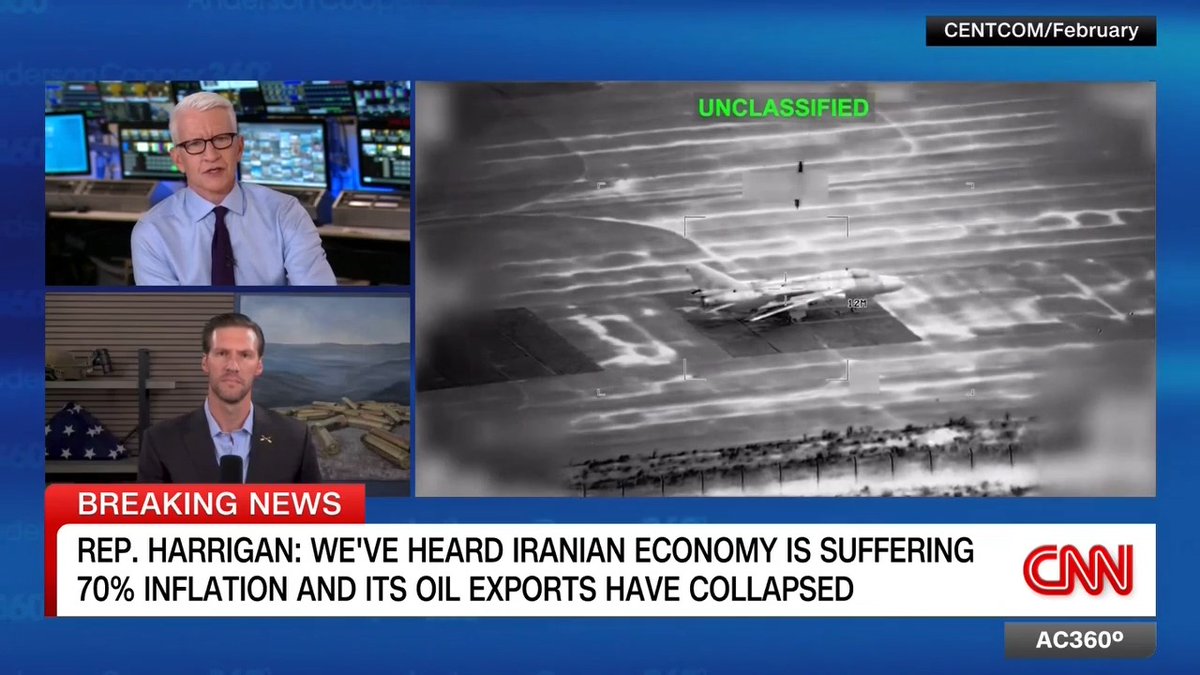 Vice President JD Vance declined to provide a timeline for the conflict in Iran to end, saying in part, "I wouldn't call it a war right now." "You cannot do just enough not to lose, but not enough to win," says GOP Rep. Pat Harrigan, an Army Green Beret veteran
