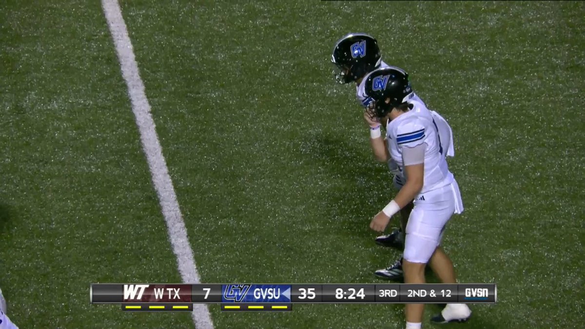 HAT TRICK FOR KELLEN REED Kellen Reed with an 82yd showcase of speed for his third TD of the night! #ForTheValley | #AnchorUp | #WAWG